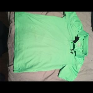 Boys LARGE under armor polo